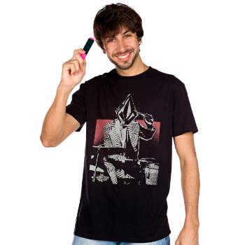 Foto Camisetas Volcom Wigwam V-Ent Tee SS - black