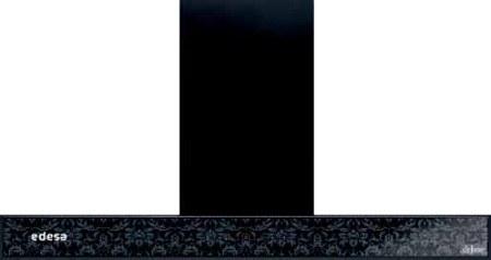 Foto Campana edesa deluxe-box negra (90cm)