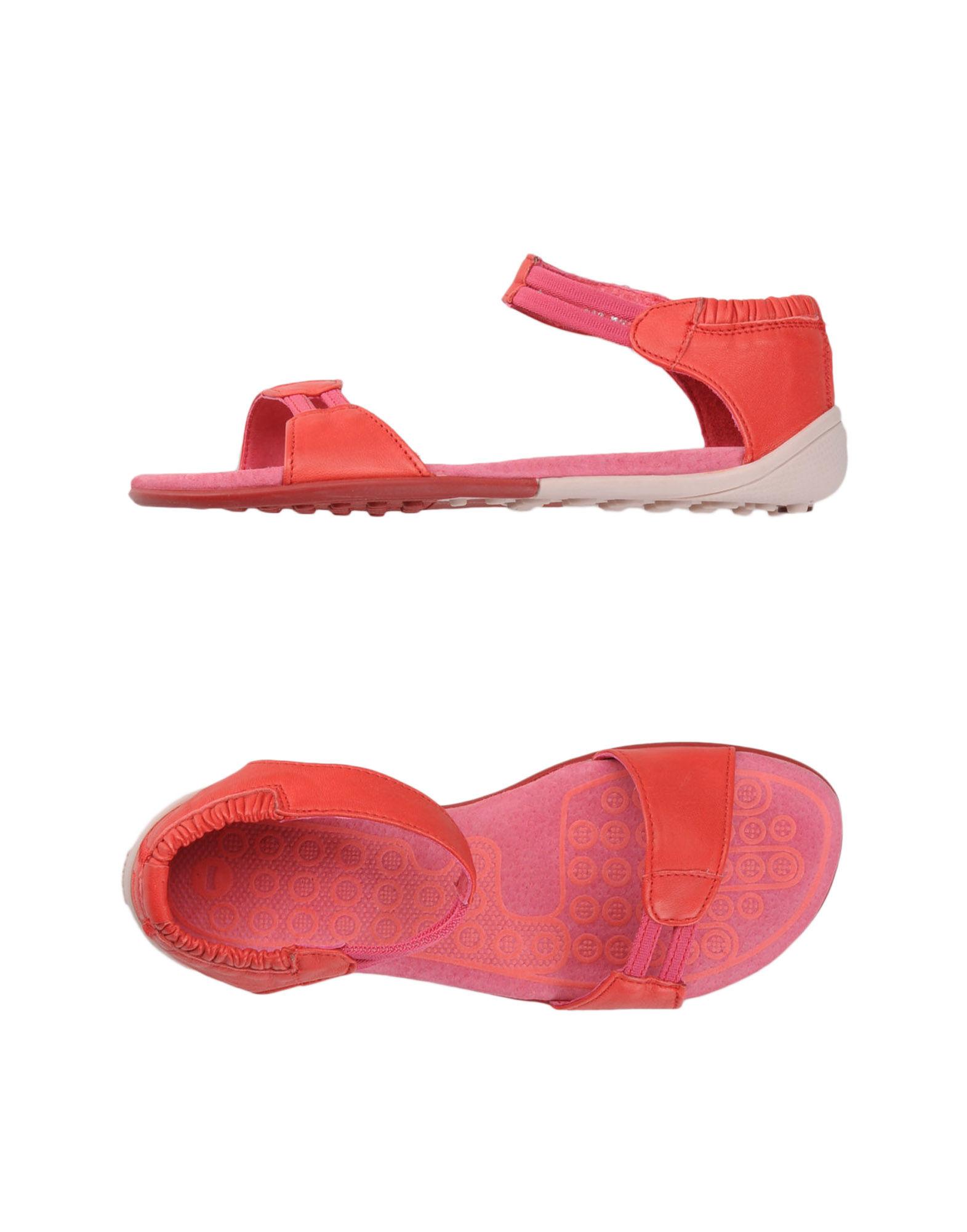 Foto camper sandalias con cierre Mujer Coral