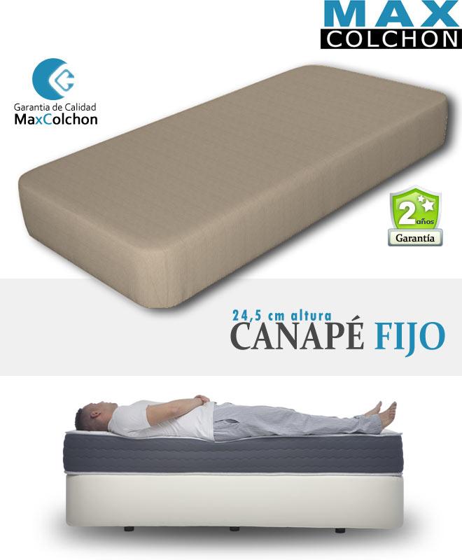 Foto Canape fijo 24,5 cm altura