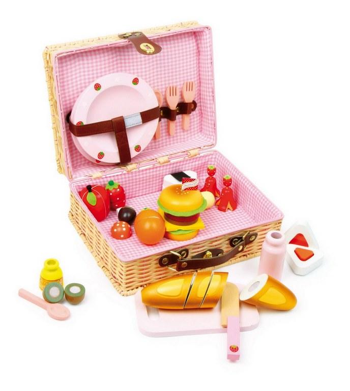 Foto Canasta de picnic hora del pan