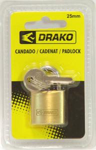Foto Candado laton blister drako 25 mm