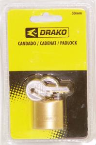 Foto Candado laton blister drako 30 mm