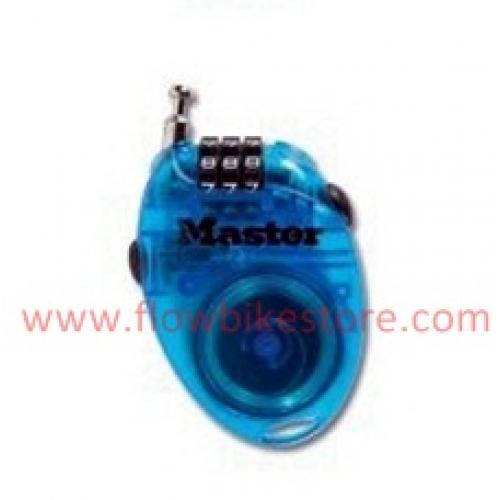 Foto Candado Master Lock Antirrobo Cable Retráctil Combinación