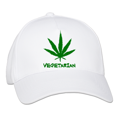 Foto Cannabis Vegetarian Gorra