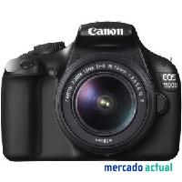 Foto canon eos 1100d black camara reflex + obj 18-55 dc