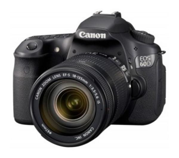 Foto Canon EOS 60D + objetivo EF-S 18-135 mm IS Incluye Cargador, Batería de litio