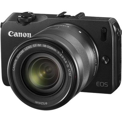 Foto Canon EOS M kit (EF-M 18-55mm f/3.5-5.6 IS STM) Black