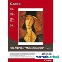 Foto canon fine art paper museum etching fa-me1 - papel artístico