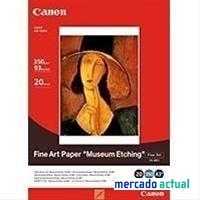 Foto canon fine art paper museum etching fa-me1 - papel artístico