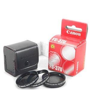 Foto Canon Fs-37u Filter Set Filtro Nd8 Uv Polarizer Circular 37mm Nuevo Bnib