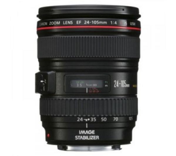 Foto Canon Objetivo EF 24-105mm f/4L IS USM para Todas las reflex Canon serie EOS