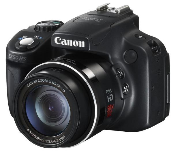 Foto Canon PowerShot SX50 HS - negro Incluye Cargador, Batería de litio