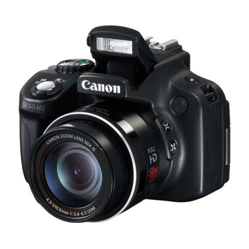 Foto Canon PowerShot SX50 HS Digital Camera (Black)