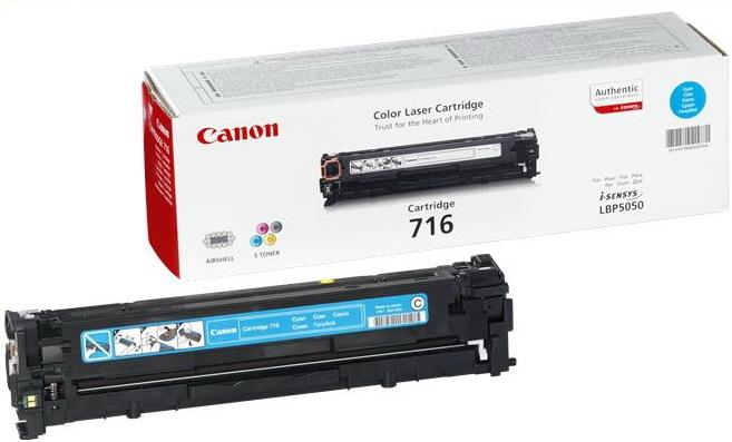 Foto Canon toner 716 cyan, 1500 pages, laser