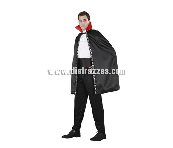 Foto Capa Vampiro negra adultos para Halloween