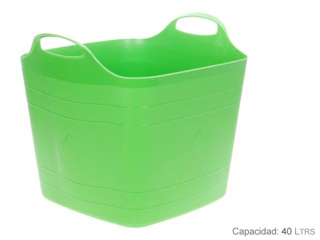 Foto Capazo flexible cuadrado 40 litros