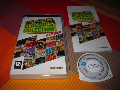 Foto Capcom Classics Collection Remixed Completo En Muy Buen Estado Sony Psp