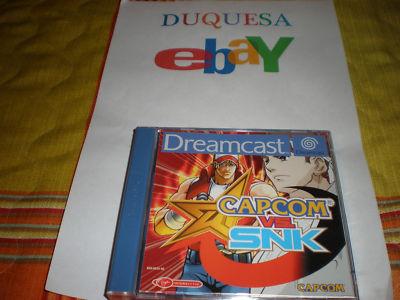 Foto Capcom Vs Snk Pal España Dreamcast Envio Gratis