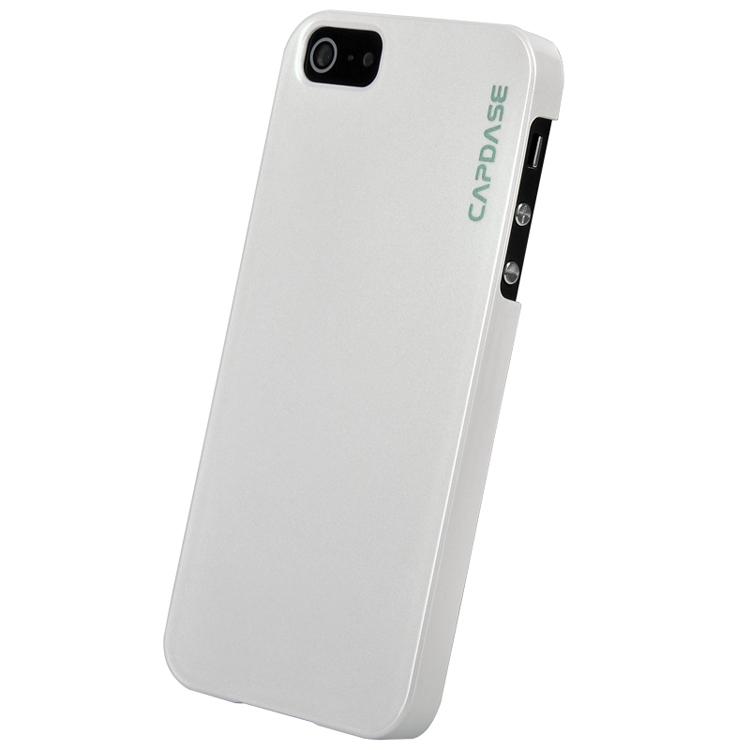 Foto CAPDASE Karapace White Jacket-Pearl (with stand) for iPhone 5