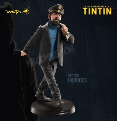 Foto Capitán Haddock. Estatua Las Aventuras De Tintín 30 Cm, Figura Weta
