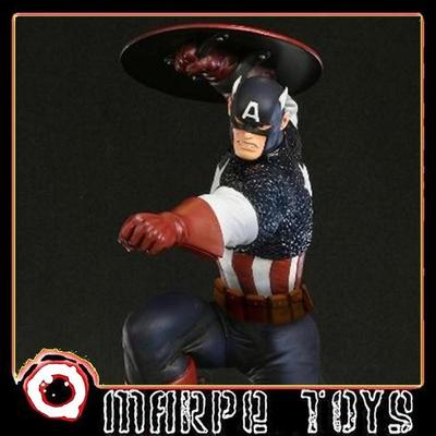 Foto Capitan Captain America Action Statue Bowen Designs Marvel Universe Sideshow