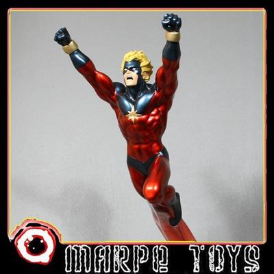 Foto Capitan Marvel Statue Bowen Designs Full Size Sculpture Captain Mar-vell