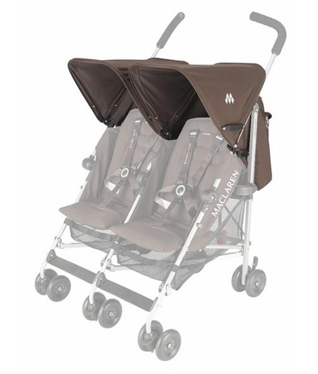 Foto Capota twin triumph coffee logo marron