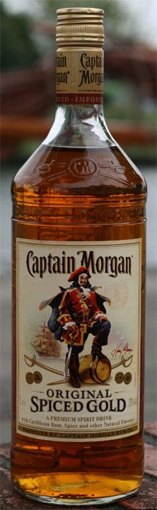 Foto Captain Morgan Spiced Gold 1,0 Liter 35%vol. (16.90 EUR/L)