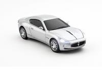 Foto Car Mouse Maserati Gran Turismo silver 2,4 GHz wireless