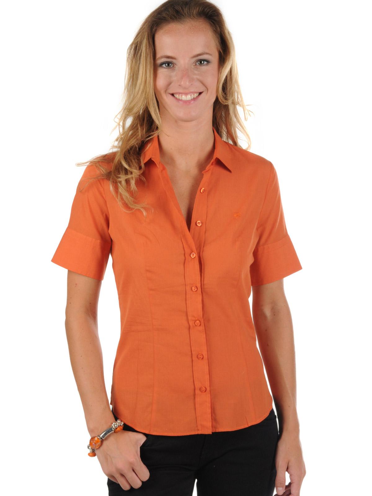 Foto Caramelo Blusa naranja L