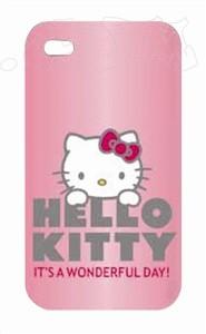 Foto Carcasa Apple iPhone 4/4S Hello Kitty Rosa - HKF3028