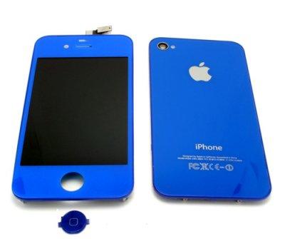 Foto Carcasa completa iPhone 4S Azul Oscuro