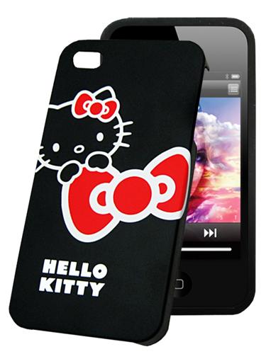 Foto Carcasa iPhone 4 Hello Kitty negra