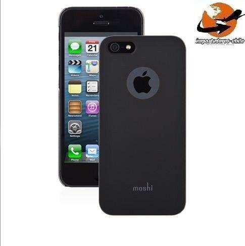 Foto Carcasa Iphone 5 Moshi Negra Blanca