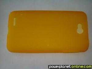 Foto Carcasa silicona naranja jiayu g2