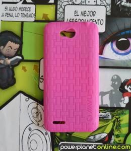 Foto Carcasa silicona rosa jiayu g2s