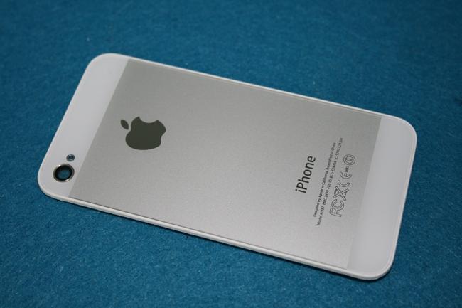 Foto Carcasa trasera iPhone 4S (estilo iPhone 5) Blanco