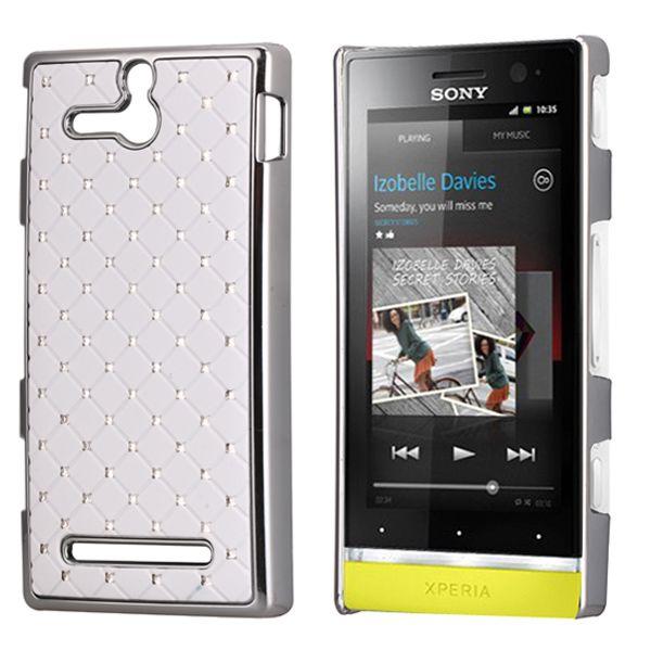 Foto Carcasa Xperia U - Diamante Blanca