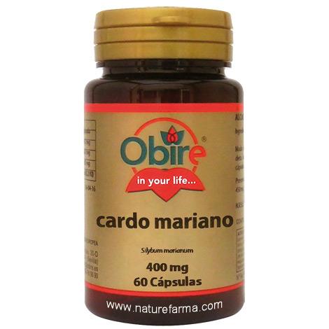 Foto Cardo Mariano 400 mg 60 capsulas - Obire