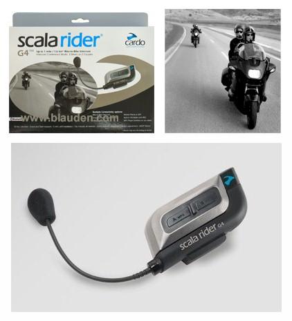Foto Cardo Scala Rider G4 single, intercom Bluetooth para moto