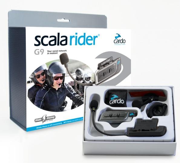 Foto Cardo Scala Rider G9 individual, intercom Bluetooth para moto