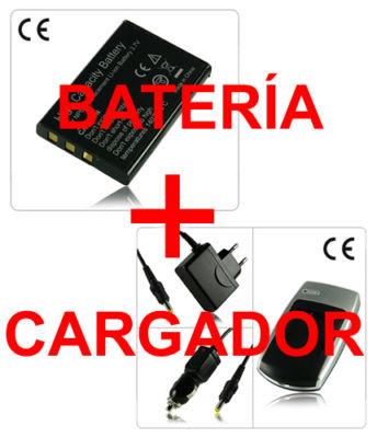 Foto Cargador + Bateria P. Sanyo Db-l20 Xacti Vpc-j4 C1 C4
