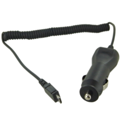 Foto cargador de coche - isy, con conexión micro usb