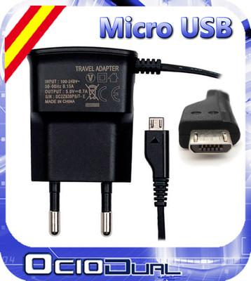 Foto Cargador De Red For Huawei Ascend P2 Sam Micro Usb Pared Enchufe Casa Microusb