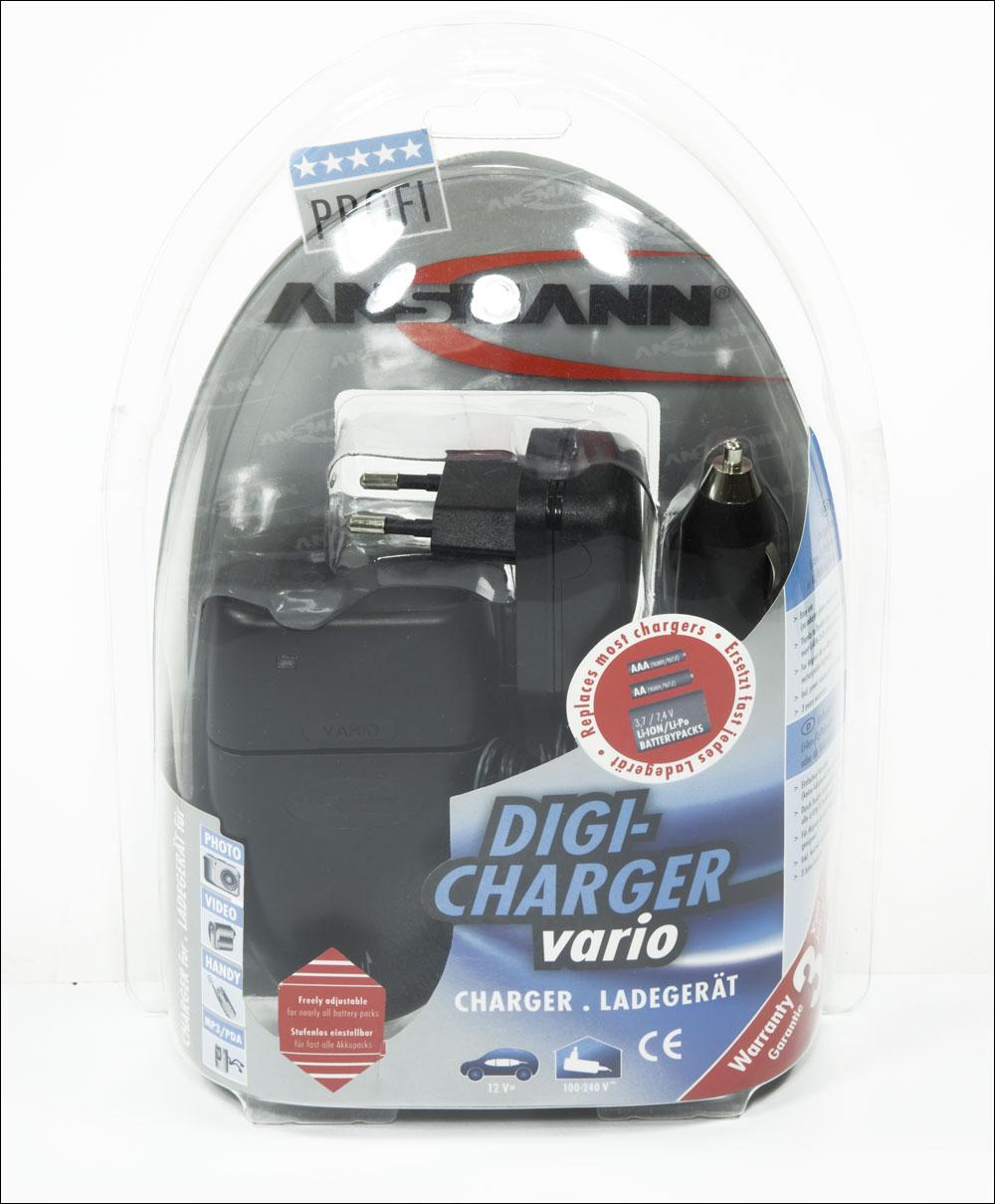 Foto Cargador UNIVERSAL DIGICHARGER VARIO ANSMANN