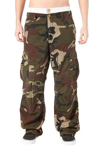 Foto Carhartt Cargo Pant camo morass stone washed