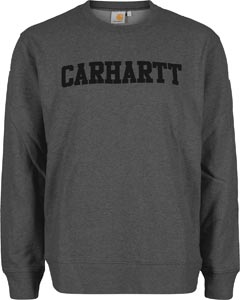 Foto Carhartt College sudadera gris jaspeado negro S