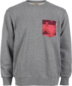Foto Carhartt Eaton Pocket sudadera gris jaspeado L