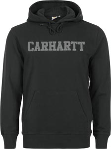 Foto Carhartt Hooded College sudadera negro gris L